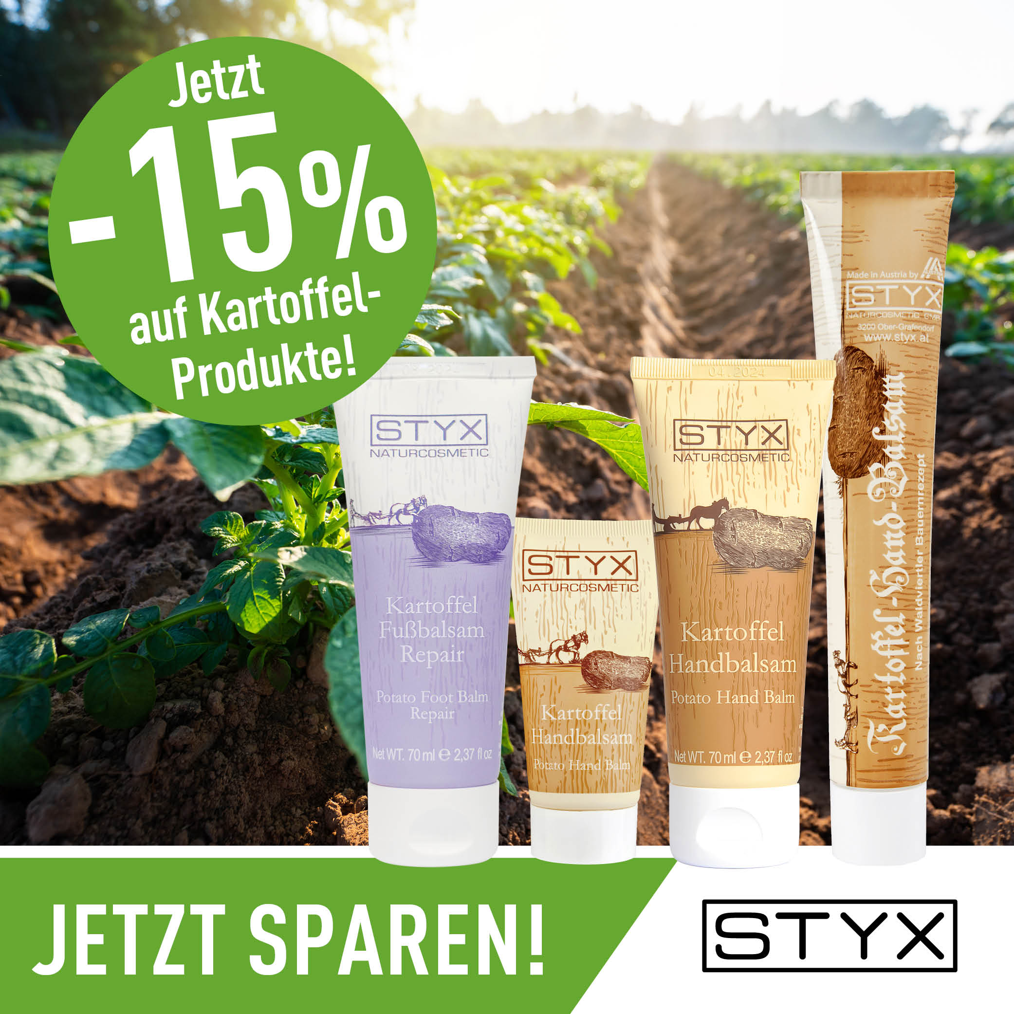 STYX Kartoffel-Produkte verg&uuml;nstigt!