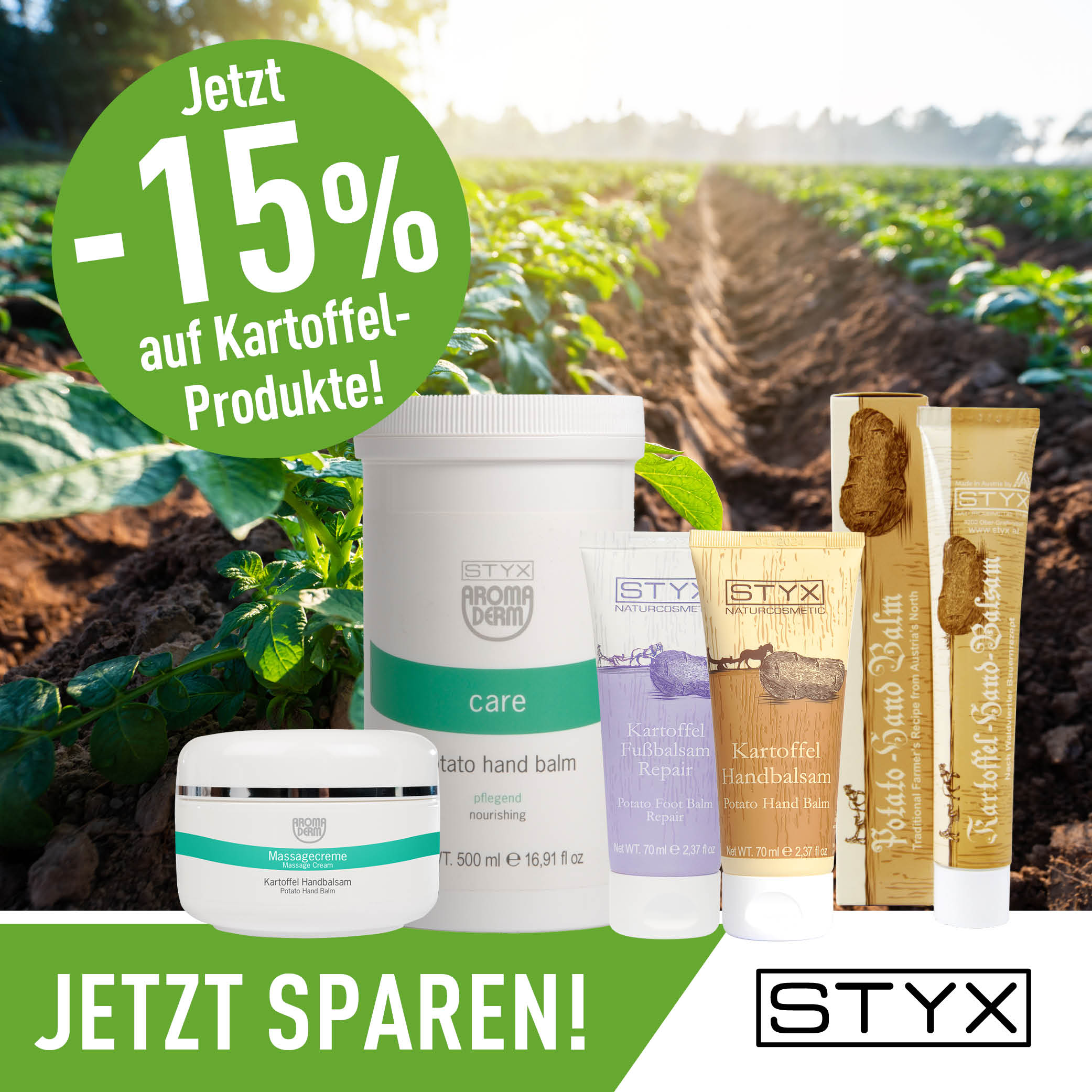 STYX Kartoffel-Produkte verg&uuml;nstigt!