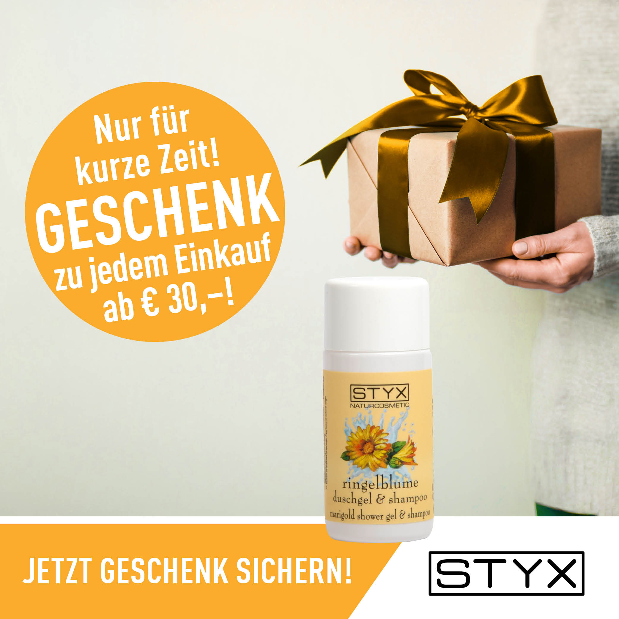 Sichern Sie sich jetzt unser brandneues Ringelblume Duschgel!