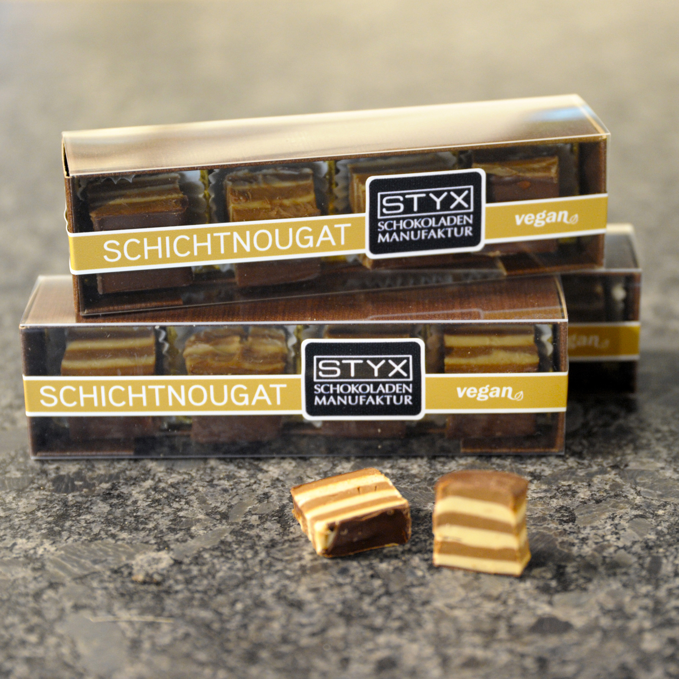 Entdecken Sie unsere Schichtnougatw&uuml;rfel!