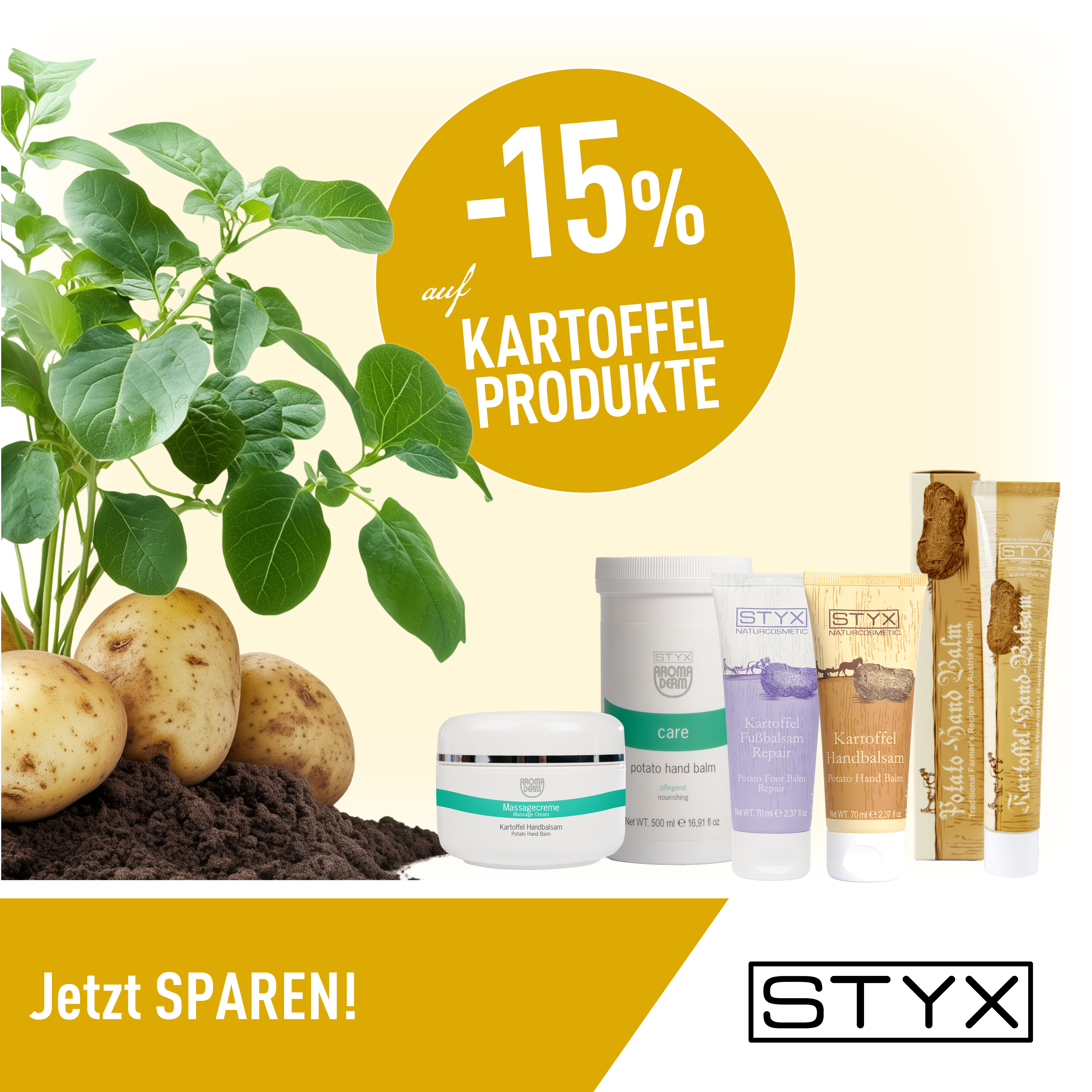 STYX Kartoffel-Produkte verg&uuml;nstigt!