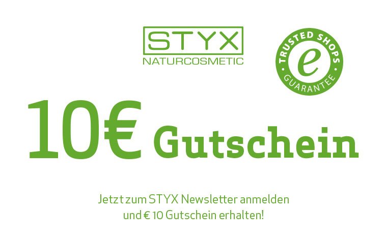 STYX Newsletter Gutschein